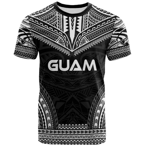 Guam T-Shirt Custom Personalised Polynesian Chief Tattoo