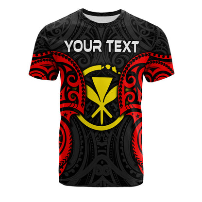 Hawaii T-Shirt Custom Personalised Kanaka Maoli Spirit