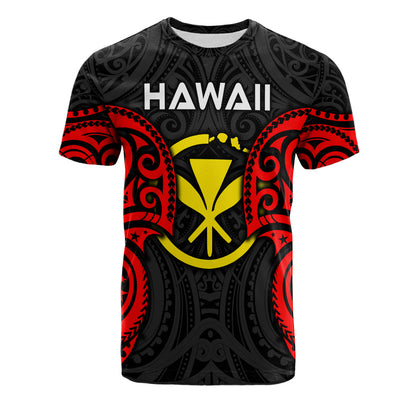 Hawaii T-Shirt Custom Personalised Kanaka Maoli Spirit