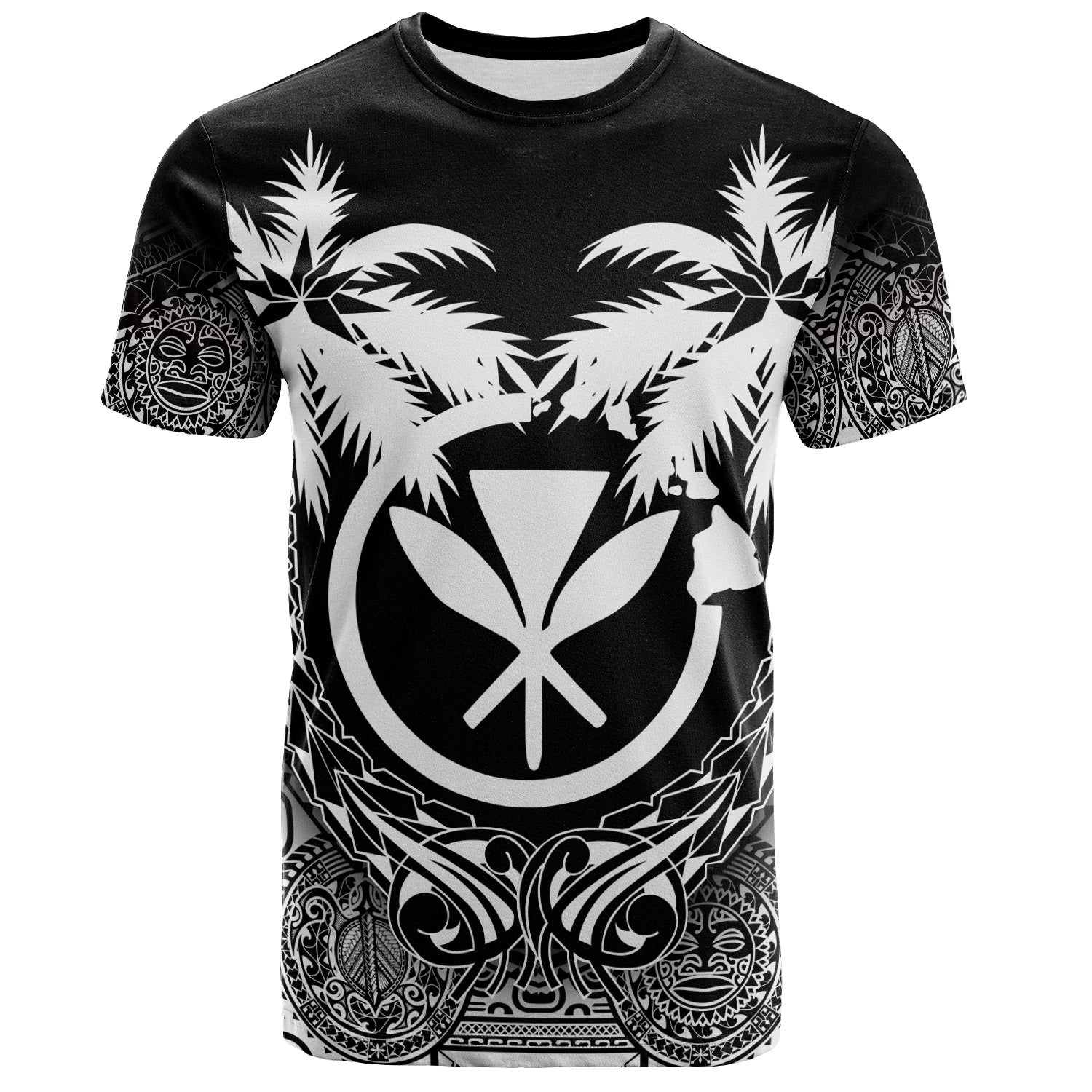 Hawaii T-Shirt Polynesian Coconut