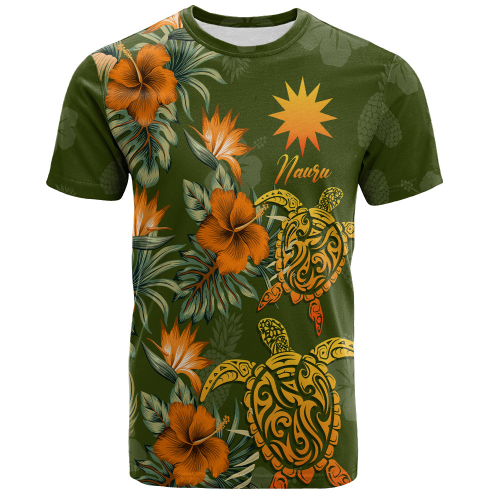 Nauru T-Shirt Custom Personalised Polynesian Tropical Summer