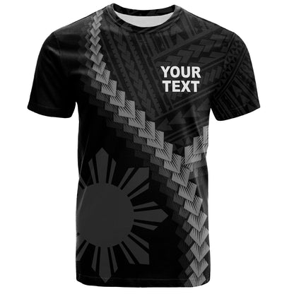 Philippines Filipinos T-Shirt Filipinos Sun Polynesian Tattoo Style