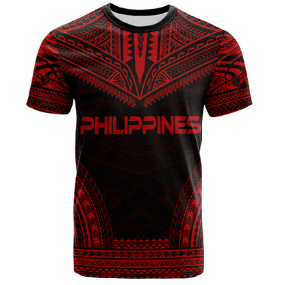 Philippines Filipinos T-Shirt Custom Personalised Polynesian Chief Tattoo