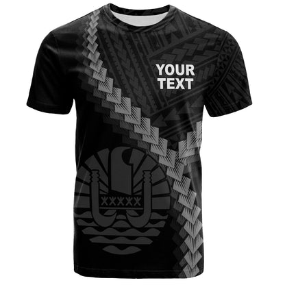 Tahiti T-Shirt Coat Of Arm Polynesian Tattoo Style