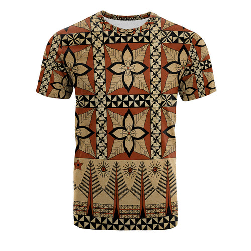 Tonga T-Shirt Tapa Motif