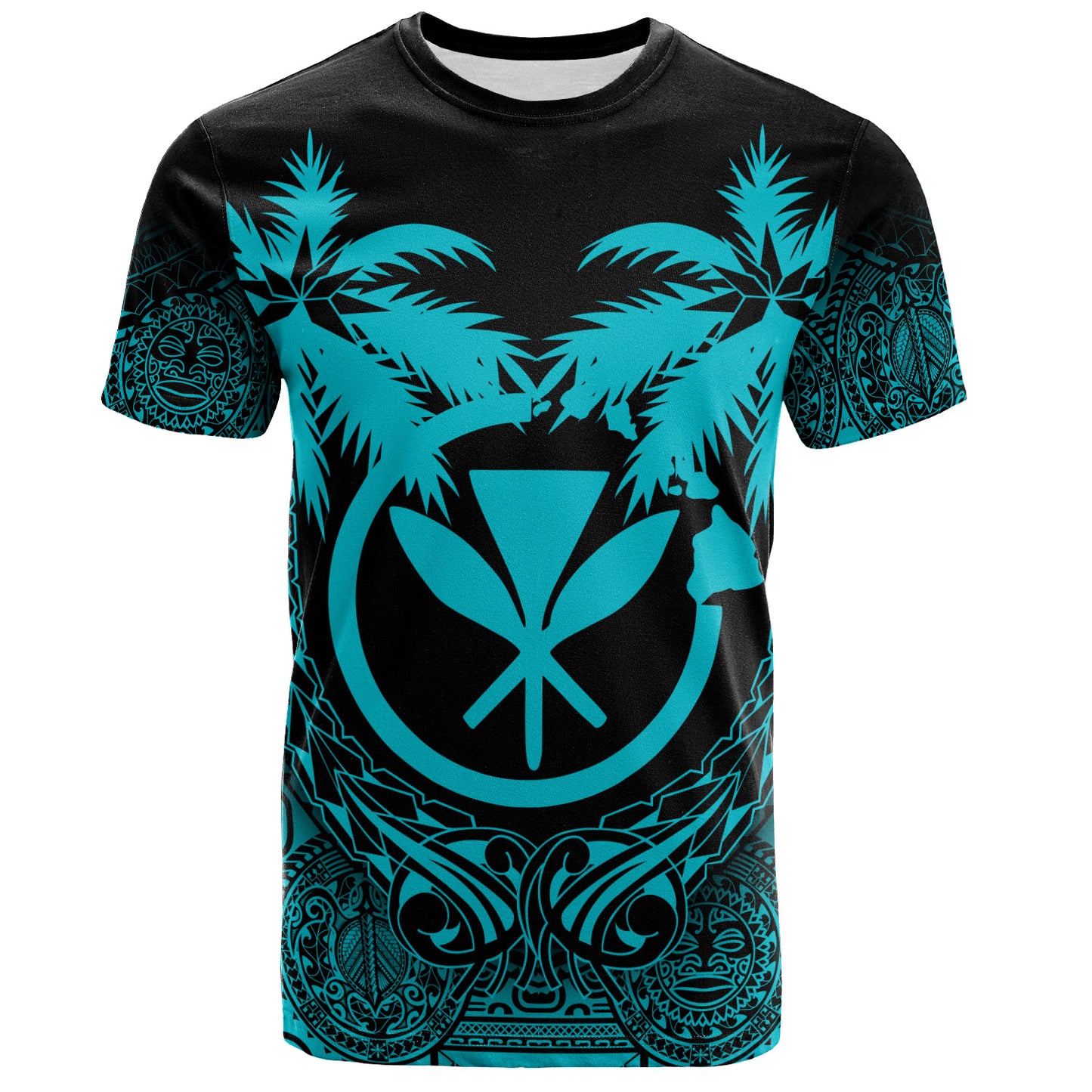 Hawaii T-Shirt Polynesian Coconut