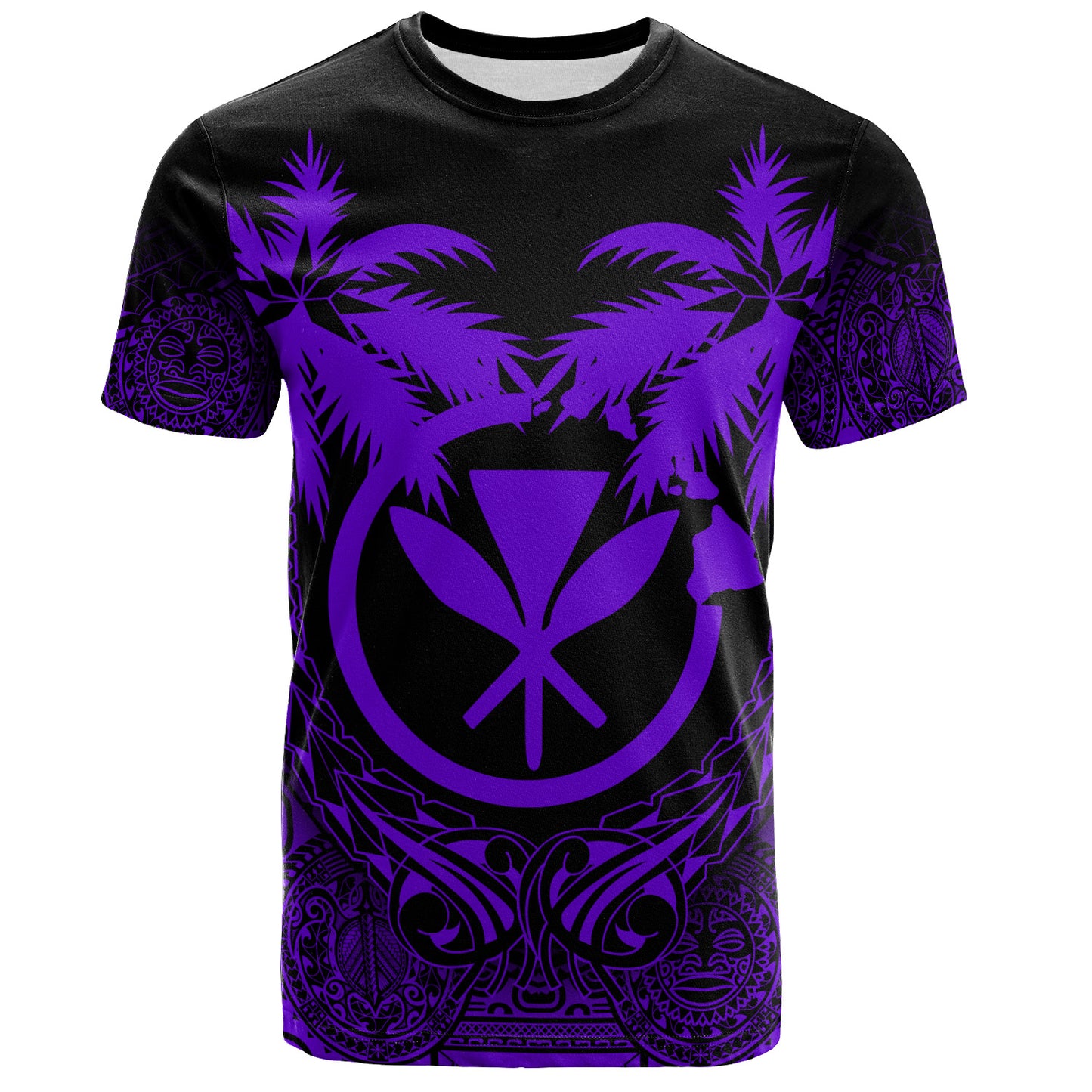 Hawaii T-Shirt Polynesian Coconut