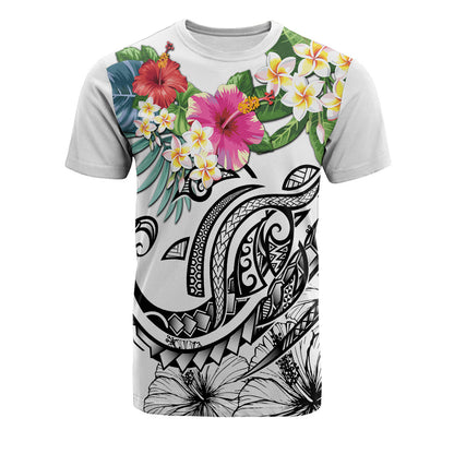 Polynesian T-Shirt Summer Plumeria