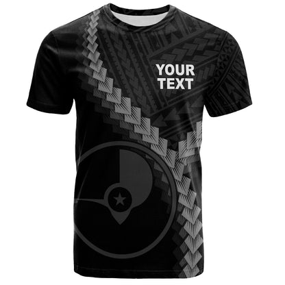 Yap State T-Shirt Coat Of Arm Polynesian Tattoo Style