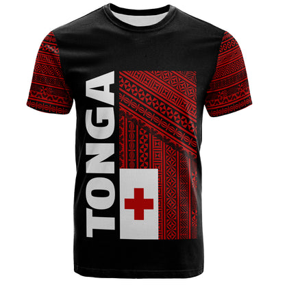Tonga T-Shirt Tonga Flag Special Version