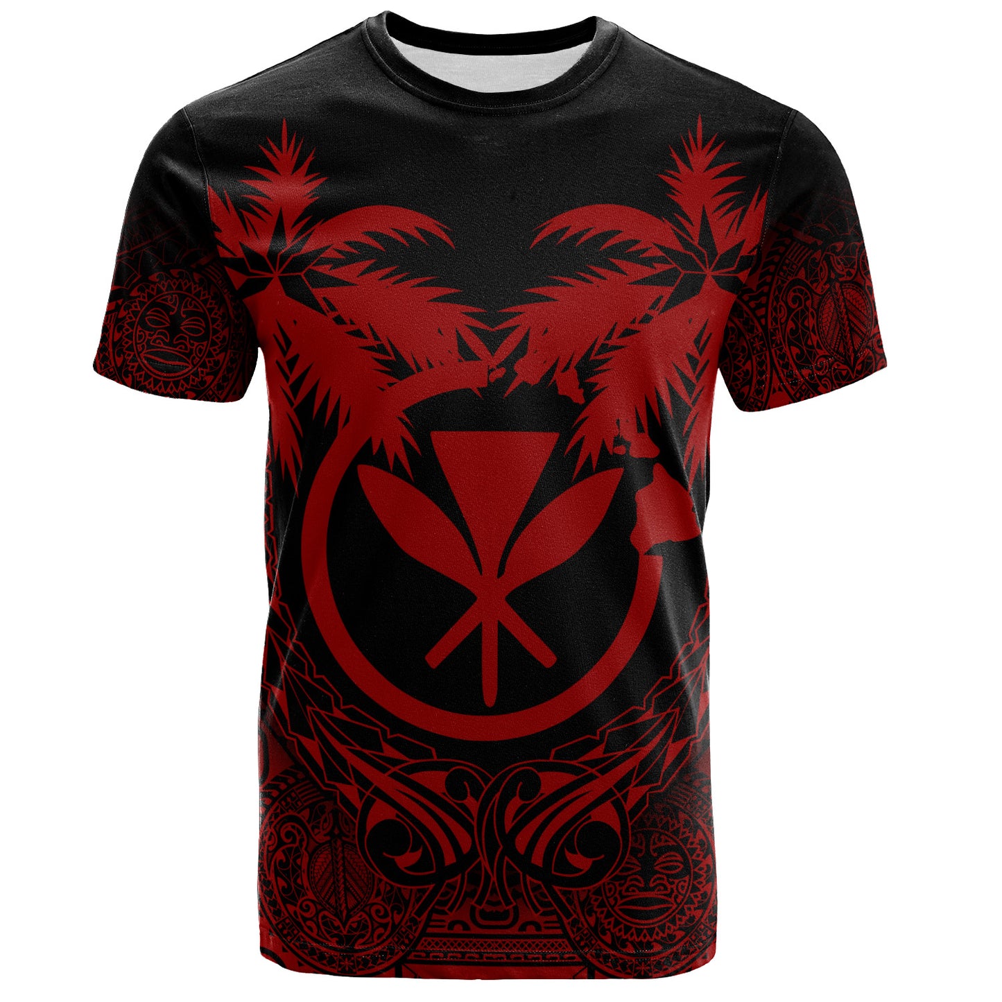 Hawaii T-Shirt Polynesian Coconut