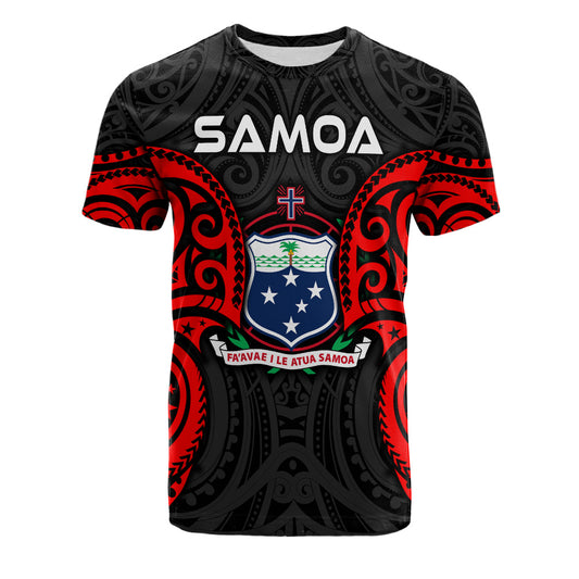 Samoa T-Shirt Custom Personalised Samoan Spirit