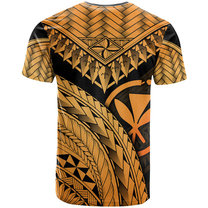 Hawaii Custom Personalised T-Shirt - Polynesian Necklace and Lauhala