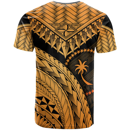 Chuuk Custom Personalised T-Shirt - Polynesian Necklace and Lauhala