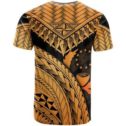 Pohnpei Custom Personalised T-Shirt - Polynesian Necklace and Lauhala
