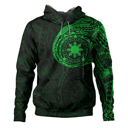Philippines Filipinos Polynesian Tattoo Style Hoodie