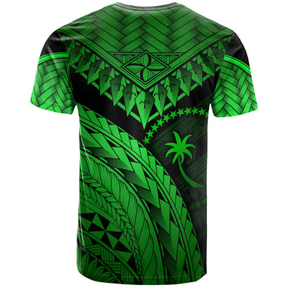 Chuuk Custom Personalised T-Shirt - Polynesian Necklace and Lauhala