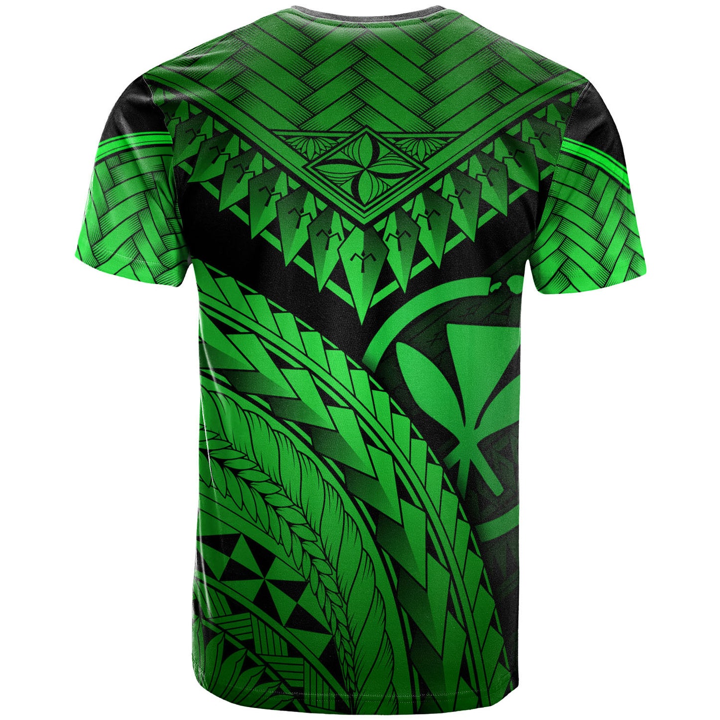Hawaii Custom Personalised T-Shirt - Polynesian Necklace and Lauhala