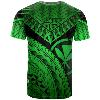Hawaii Custom Personalised T-Shirt - Polynesian Necklace and Lauhala