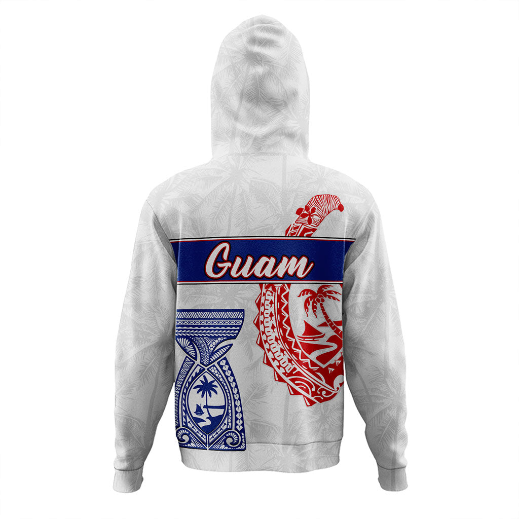 Guam Hoodie Micronesian Hook And Latte Stone Tribal Classic