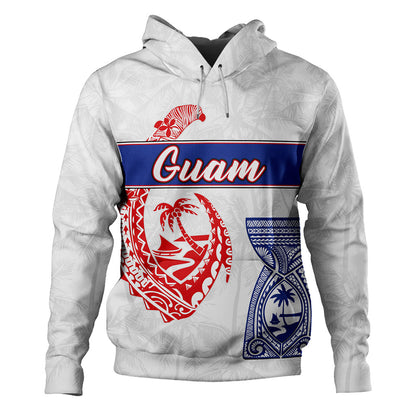 Guam Hoodie Micronesian Hook And Latte Stone Tribal Classic