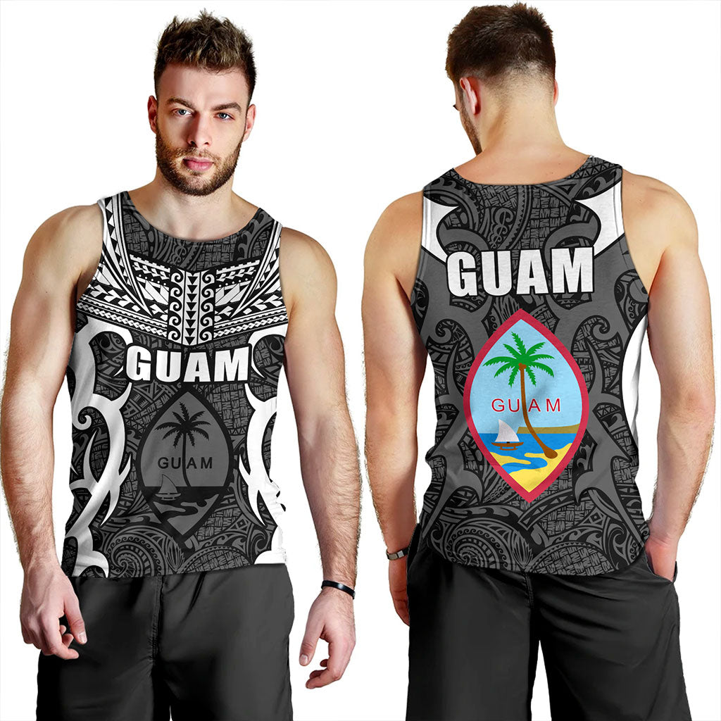 Guam Tank Top Coat Of Arms Tribal Tattoo Concept