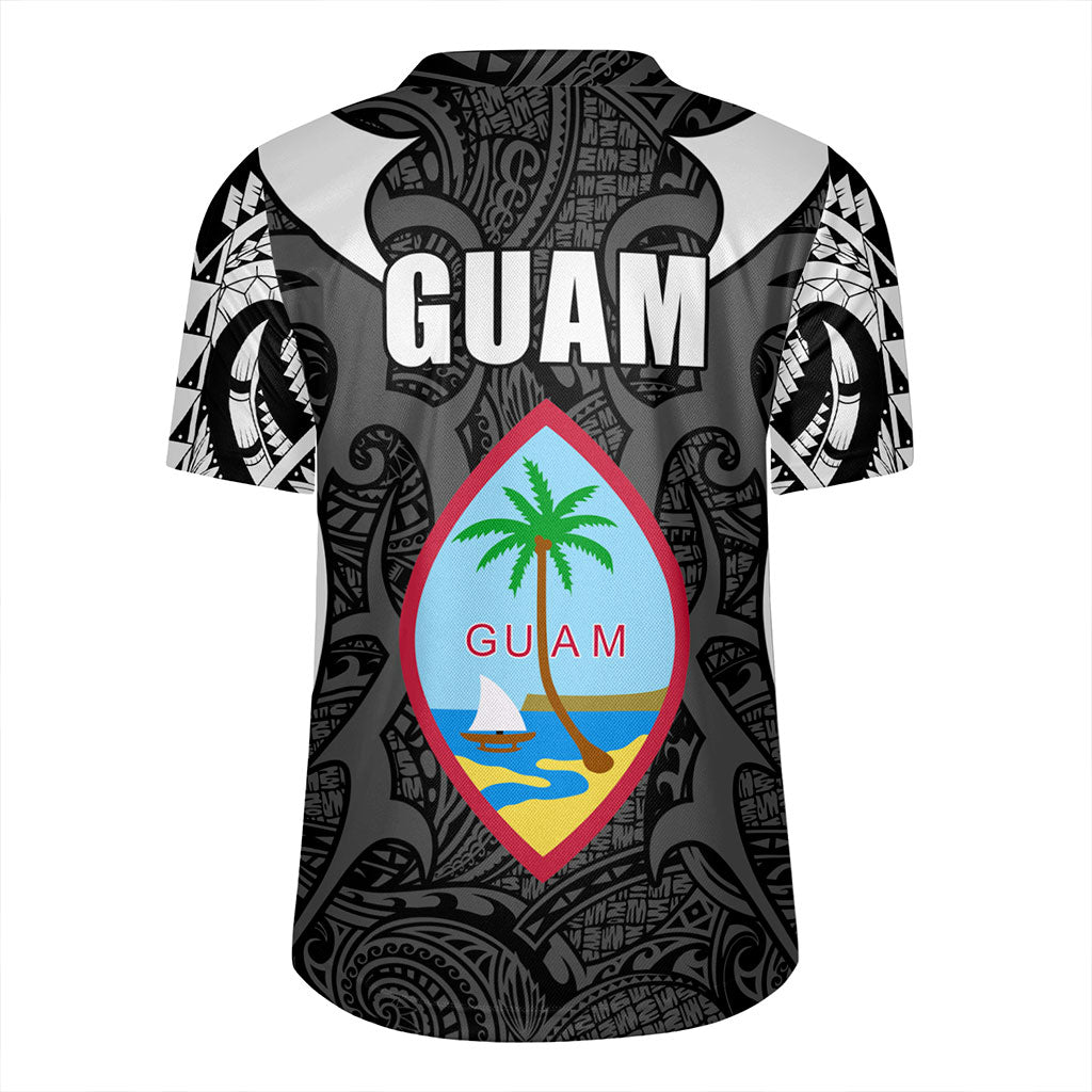 Guam Rugby Jersey Coat Of Arms Tribal Tattoo Concept
