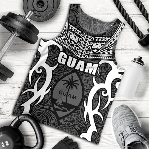Guam Tank Top Coat Of Arms Tribal Tattoo Concept