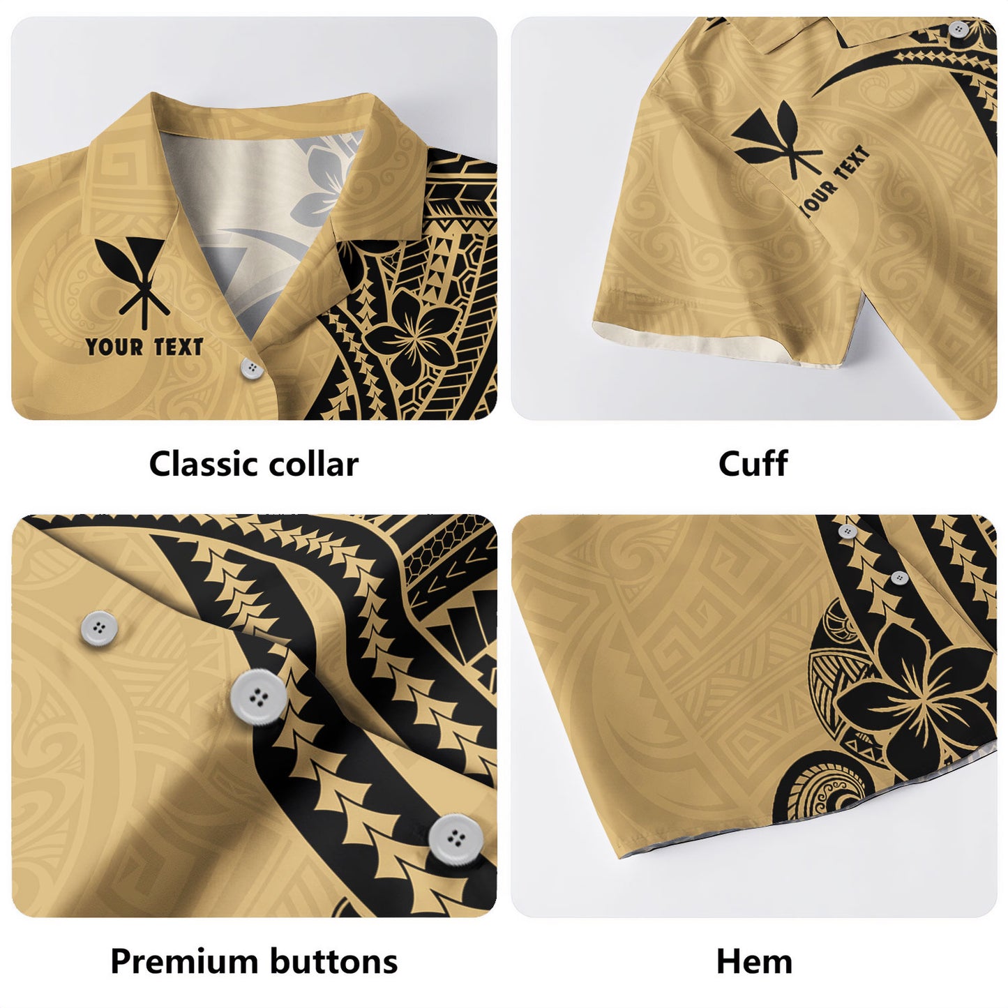 Hawaii Hawaiian Shirt Kanaka Maoli Polynesia Tattoo Ocean Soul