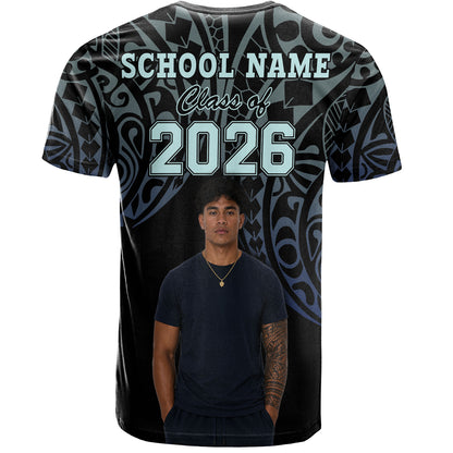 Hawaii T-Shirt Custom Class Of 2026 Kakau Style