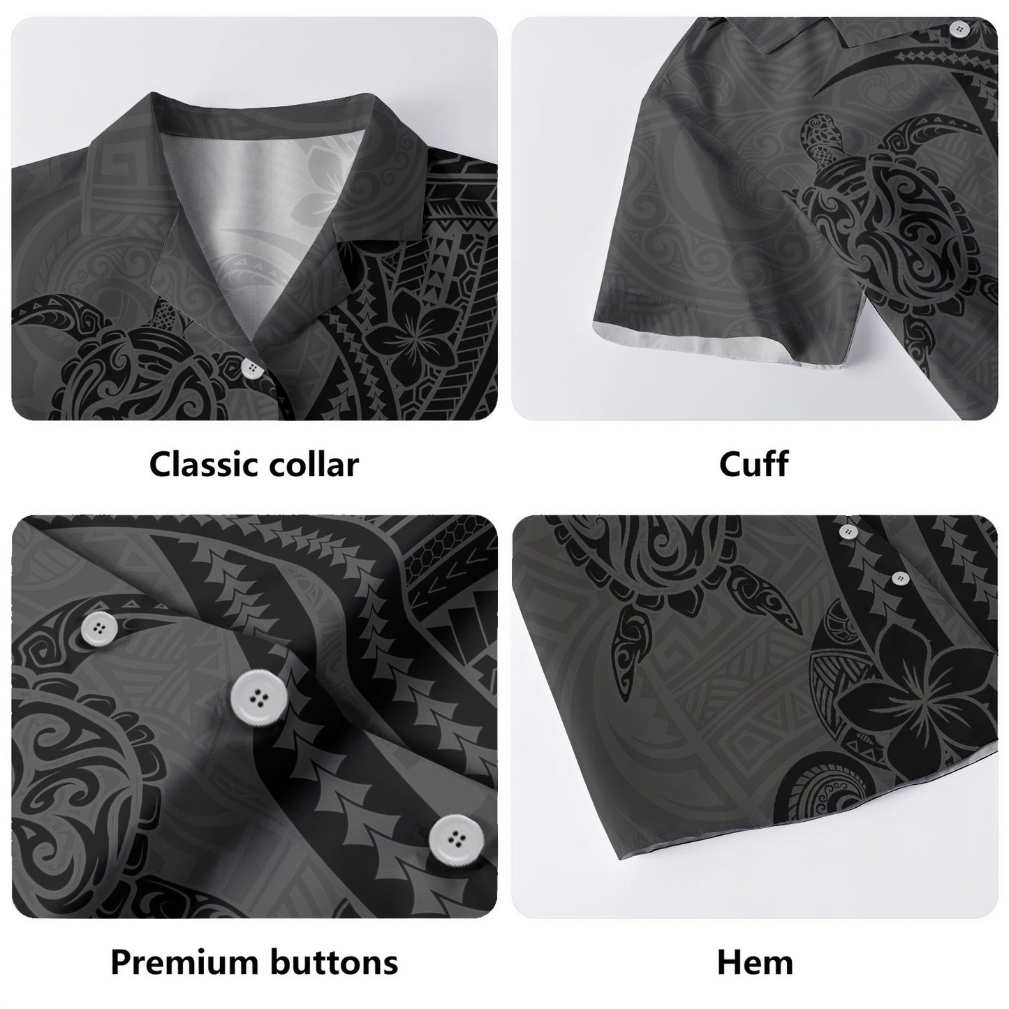 Hawaii Hawaiian Shirt Turtle Polynesia Tattoo Ocean Soul