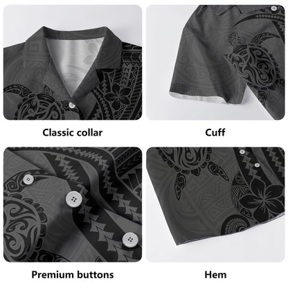 Hawaii Hawaiian Shirt Turtle Polynesia Tattoo Ocean Soul