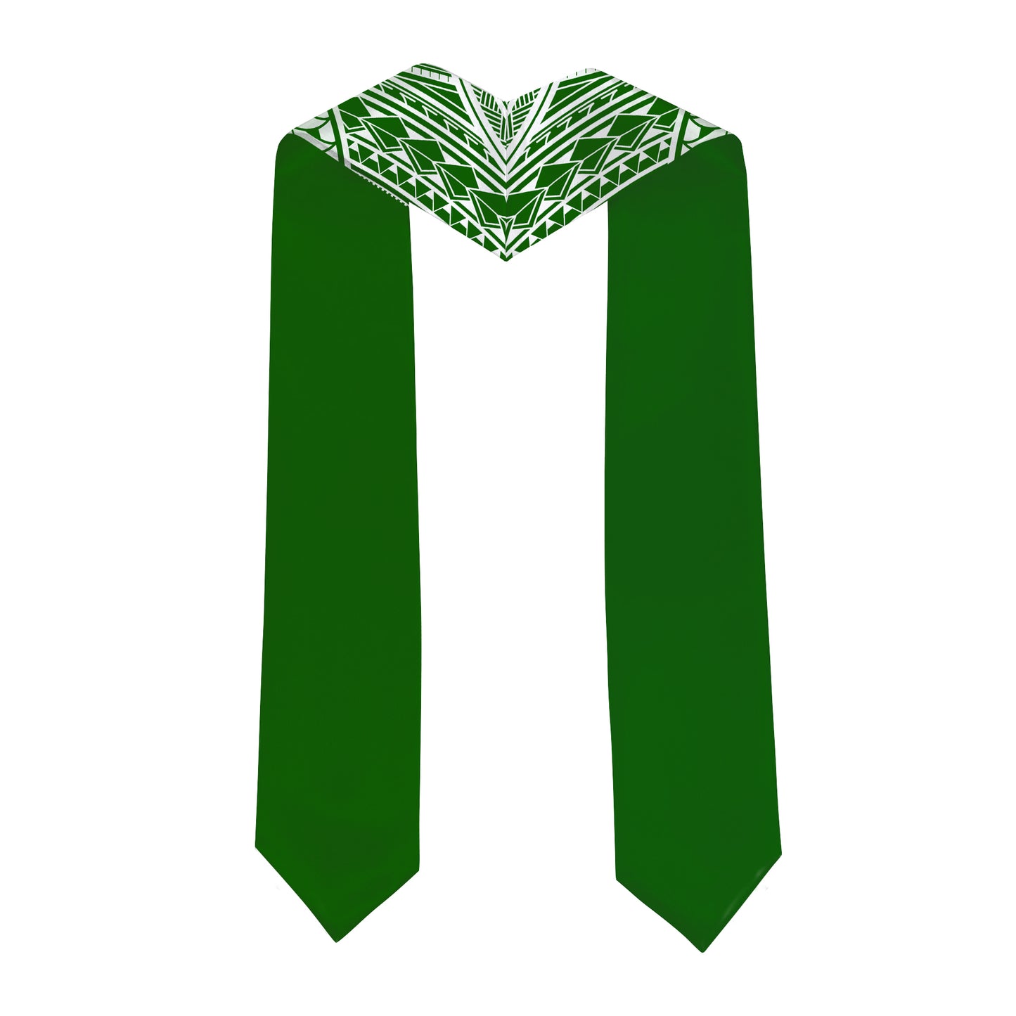 Hawaii Graduation Stole Custom 2026 Polynesian Tribal Blue Hawaiian Flag