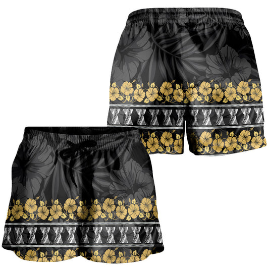 Guam Women Shorts Hibiscus Chamorro