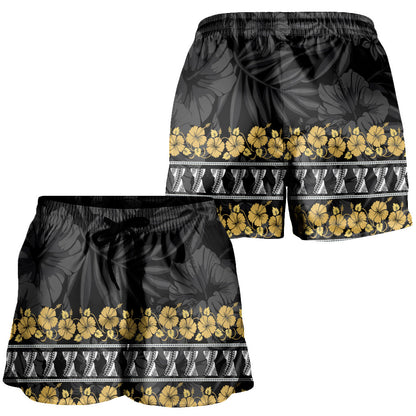 Guam Women Shorts Hibiscus Chamorro