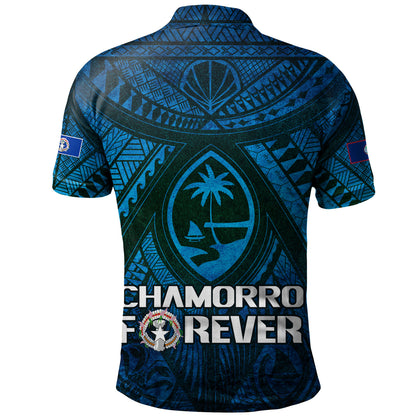 Guam Custom Personalised Polo Shirt Mariana Islands Chamorro Forever Style