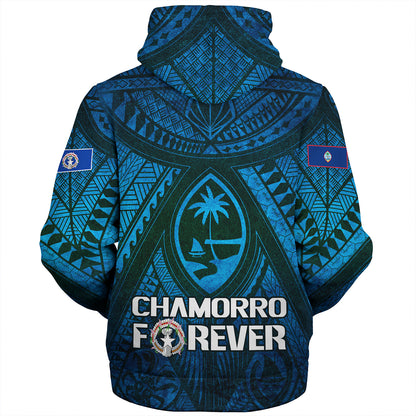 Guam Custom Personalised Sherpa Hoodie Mariana Islands Chamorro Forever Style