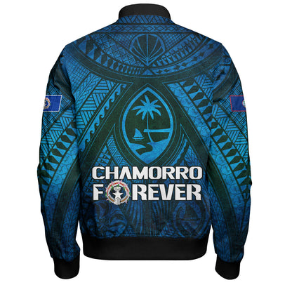 Guam Custom Personalised Bomber Jacket Mariana Islands Chamorro Forever Style