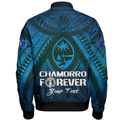Guam Custom Personalised Bomber Jacket Mariana Islands Chamorro Forever Style