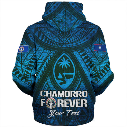 Guam Custom Personalised Sherpa Hoodie Mariana Islands Chamorro Forever Style