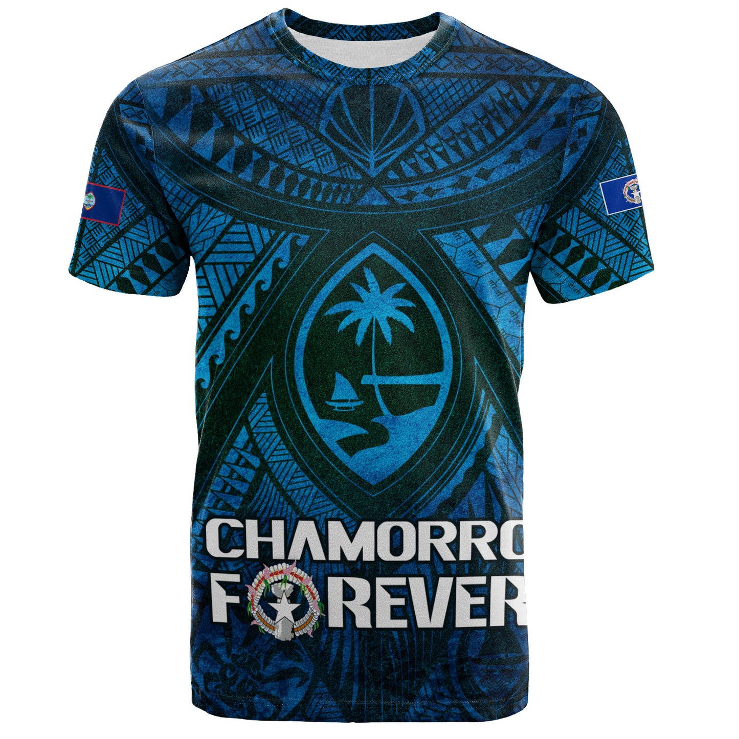 Guam Custom Personalised T-Shirt Mariana Islands Chamorro Forever Style