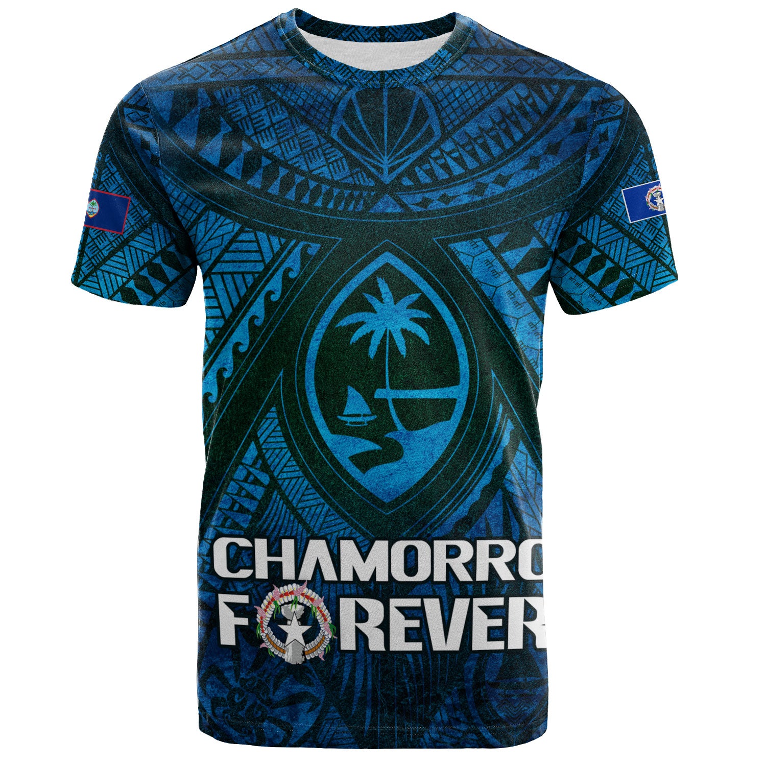 Guam Custom Personalised T-Shirt Mariana Islands Chamorro Forever Style