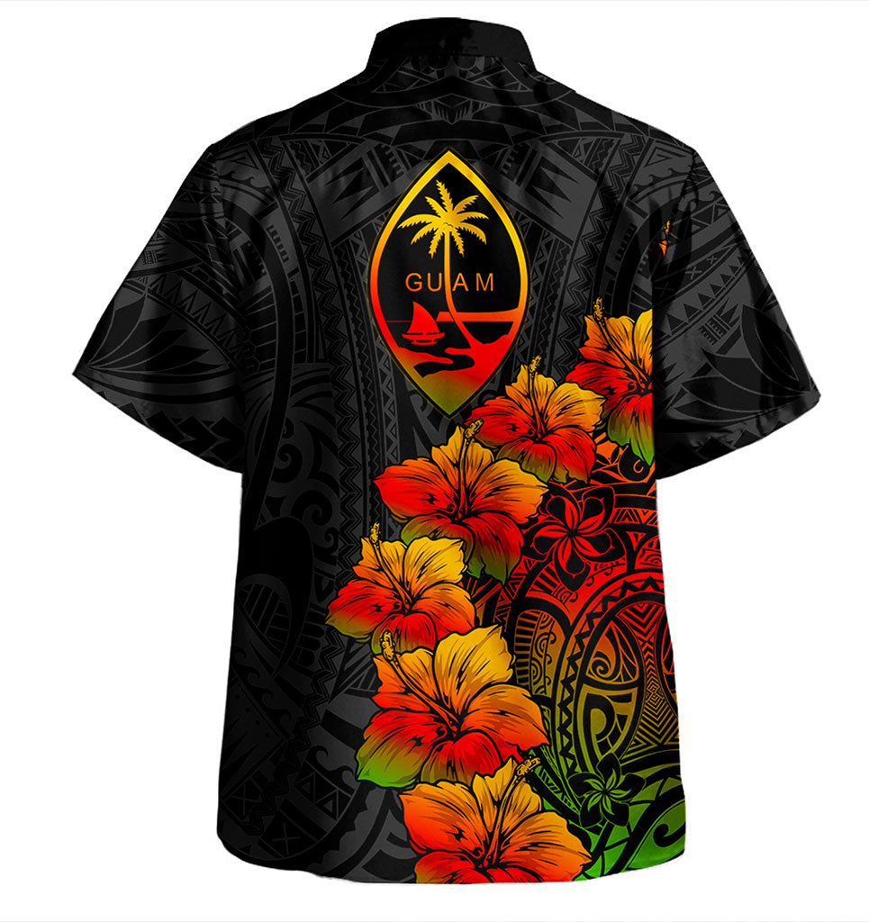 Guam Hawaiian Shirt Style Tropical
