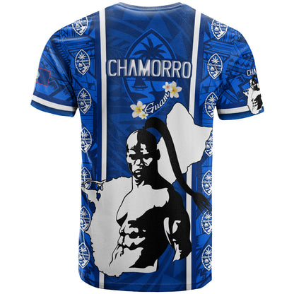 Guam Custom Personalised T-Shirt Chamorro Warrior Traditional Tribal Patterns