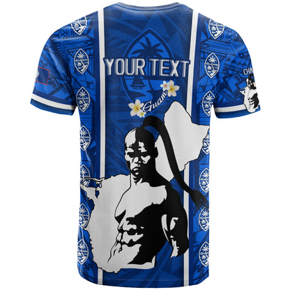 Guam Custom Personalised T-Shirt Chamorro Warrior Traditional Tribal Patterns