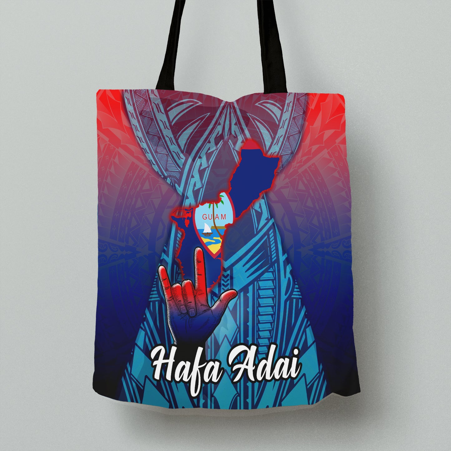 Guam Hafa Adai From Guam Style Tote Bags
