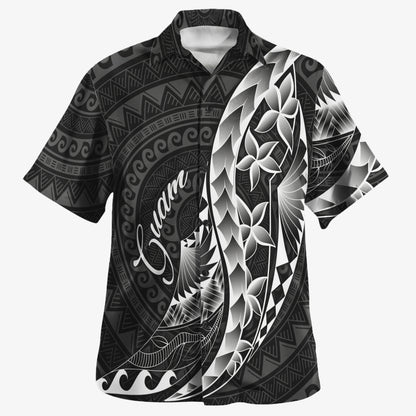Guam Custom Personalised Hawaiian Shirt Polynesian Pattern Style