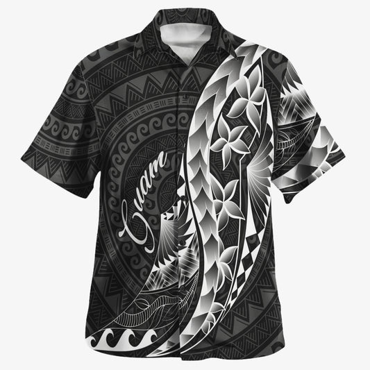 Guam Custom Personalised Hawaiian Shirt Polynesian Pattern Style