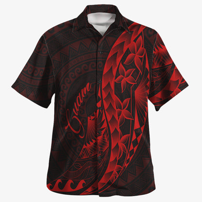 Guam Custom Personalised Hawaiian Shirt Polynesian Pattern Style