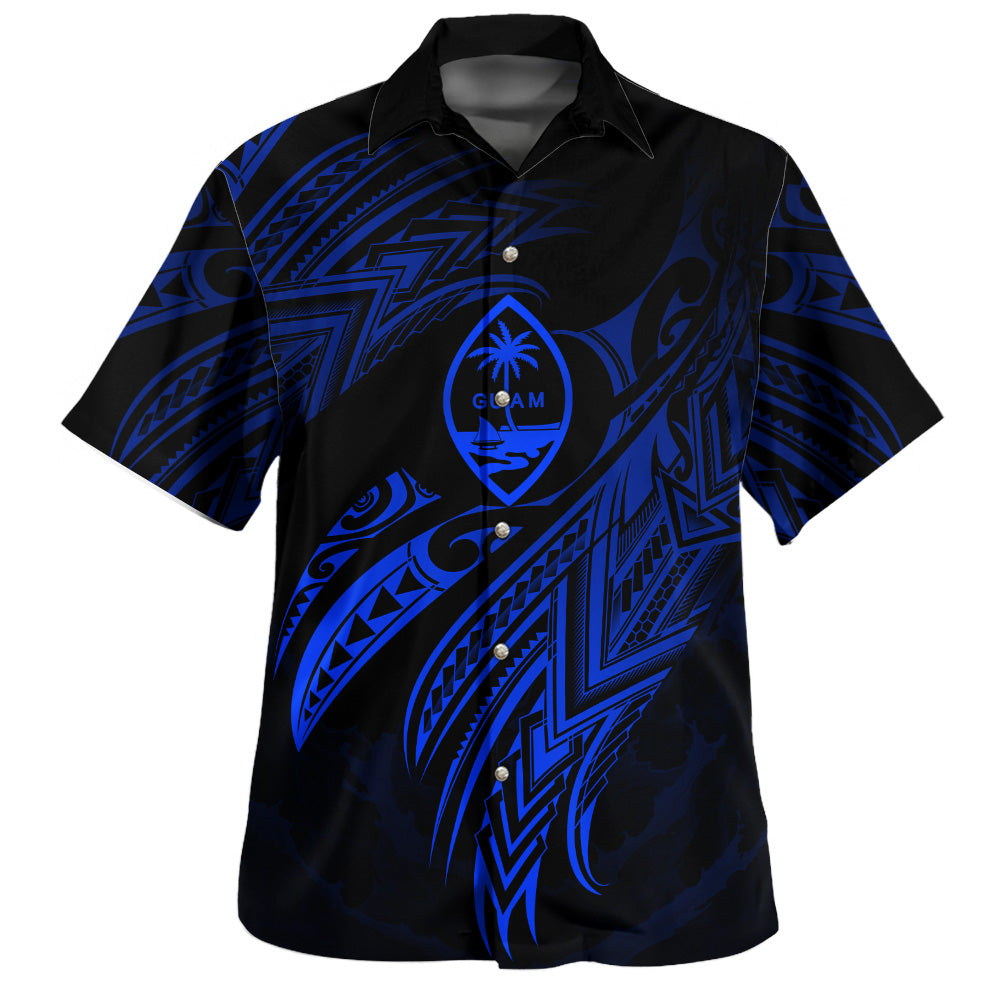 Guam Custom Personalised Hawaiian Shirt Legend Color Version